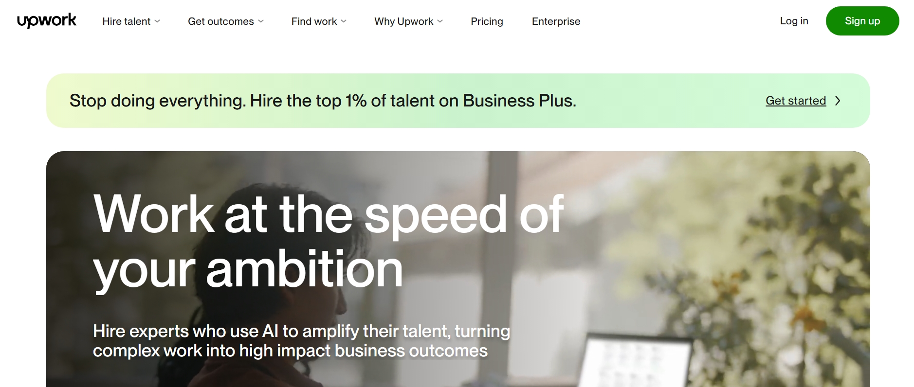 شرح واجهة موقع upwork