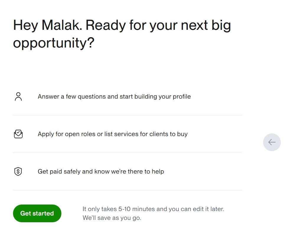 شرح التسجيل في موقع Upwork 