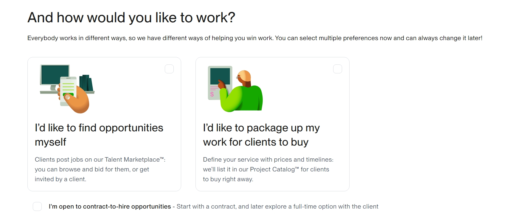 شرح التسجيل في موقع Upwork 