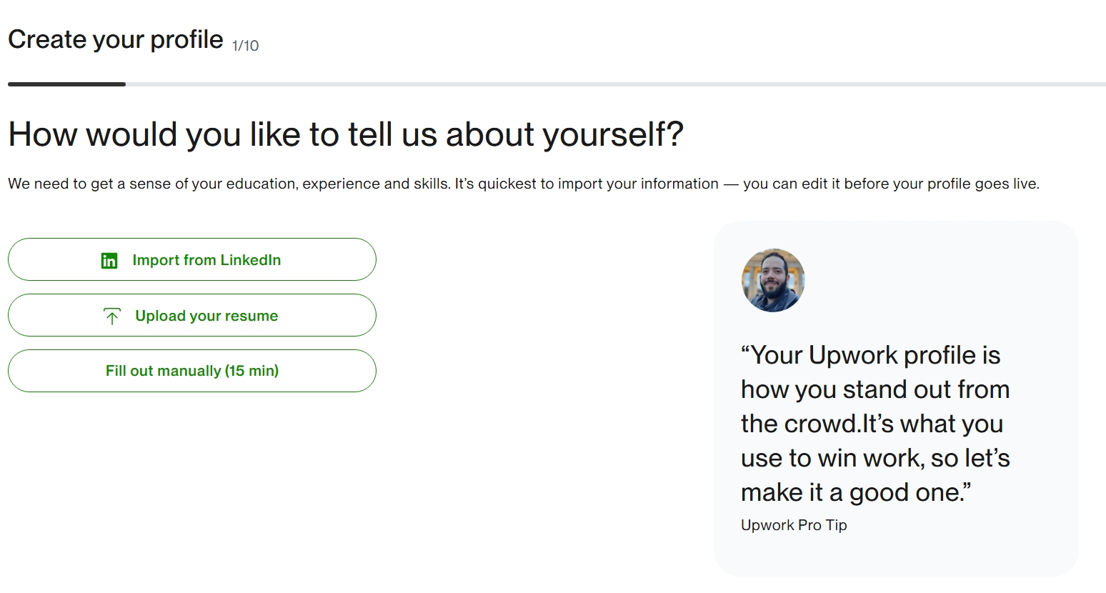 شرح التسجيل في موقع Upwork 